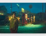 Keita MorimotoUnseen Passage, 2025Acrylic and oil on linen162 x 259 x 4 cm63 3/4 x 102 x 1 1/2 in