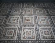 Coffered pattern mosaic, 1st century BC.