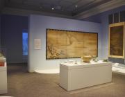 Installation view of Clouding- Shape and Sign in Asian Art.  