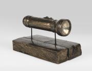 Jasper Johns, Flashlight, 1960 (cast c. 1979). Bronze and glass, 4 3/4 × 7 3/4 × 4 1/4 in. (12.1 × 19.7 × 10.8 cm). Ed. no. 2/3.