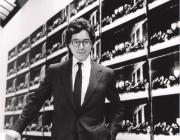 Jeffrey Deitch with Andy Warhol’s Last Supper (1986) Courtesy of Jeffrey Deitch. 