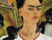 Frida Kahlo, Self-Portrait with Monkeys, 1943.