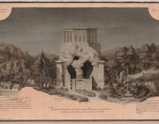 Jean-Jacques Lequeu, Temple of Divination drawing, from Civil Architecture.