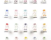 Mauro Perucchetti (Italian, b. 1949), Sex and the City, 2011. Pigmented resin, stainless steel and Swarovski crystals on acrylic panel. Inscribed Mauro Perucchetti and numbered 4. 863 x 63 x 10 inches. Provenance: Halcyon Gallery, London. Estimate: $30,000 -$50,000