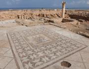 The Three Oras mosaic at the Paphos Archeological Park, Paphos, Cyprus. Continued work at Paphos will be undertaken as part of Ancient Worlds Now