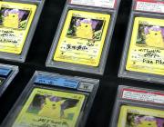 Pikachu Cards. Still Image from "Q/A Interview with Mitsuhiro Arita - Original Pokemon Artist."