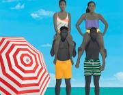 Amy Sherald, Precious jewels by the sea, 2019