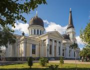 The Transfiguration Cathedral, the largest orthodox cathedral in Odesa 