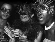Bethann Hardison, Daniela Morera, and Stephen Burrows at Studio 54, 1978. 