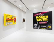 Tom Sachs, Installation view of Tom Sachs- Work roach motel and mr goodbar