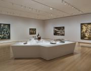 Installation view of Wifredo Lam: When I Don’t Sleep, I Dream on view at The Museum of Modern Art