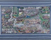 Zoua Vang Lor, Story Cloth, 1985-89.