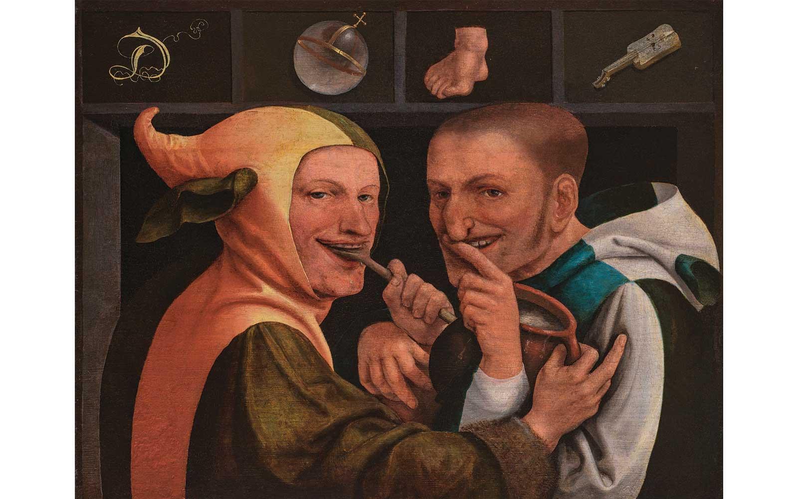 Jan Massys, Rebus: The World Feeds Many Fools, about 1530.