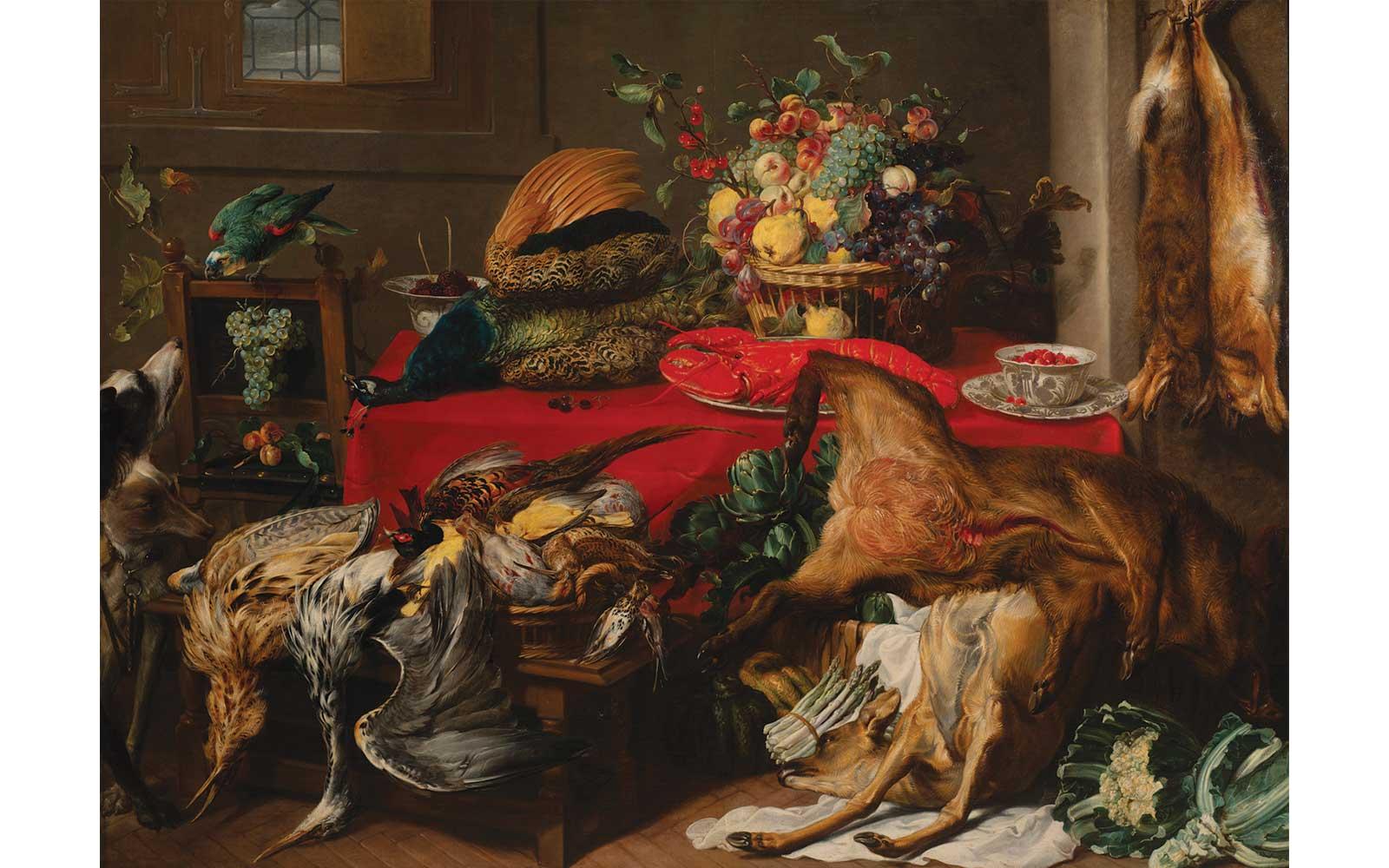 Frans Snyders, A Pantry with Game, about 1640.