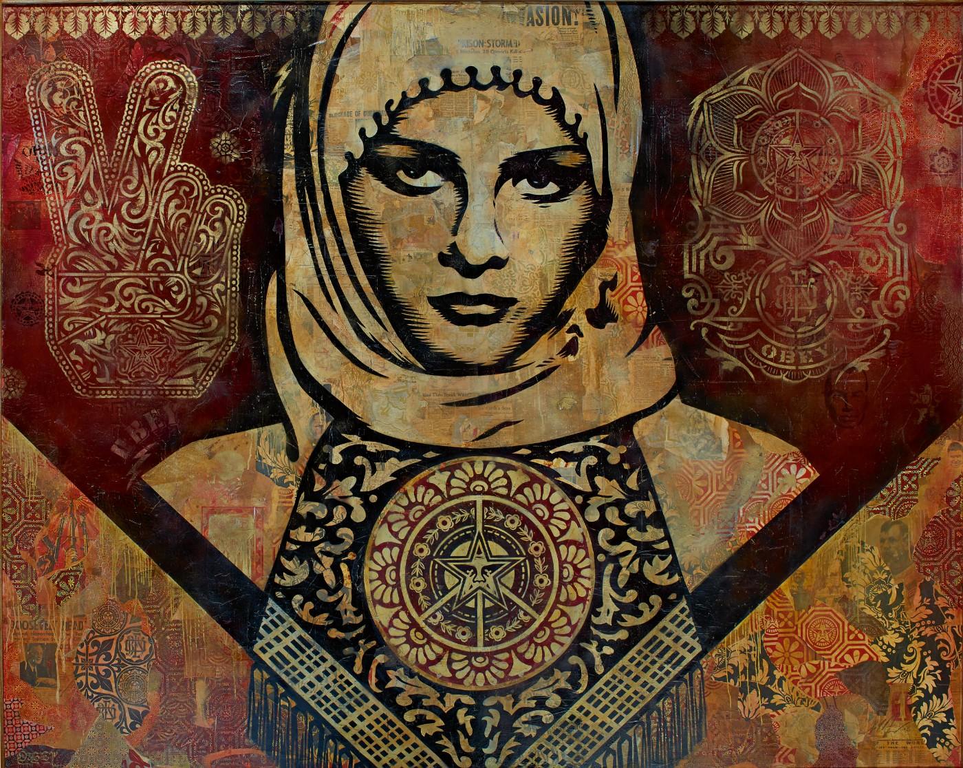 Shepard Fairey, Arab Woman, 2006