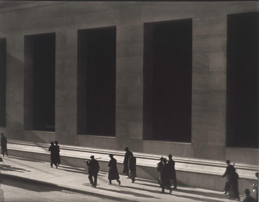 Paul Strand, "Wall Street, New York," 1915