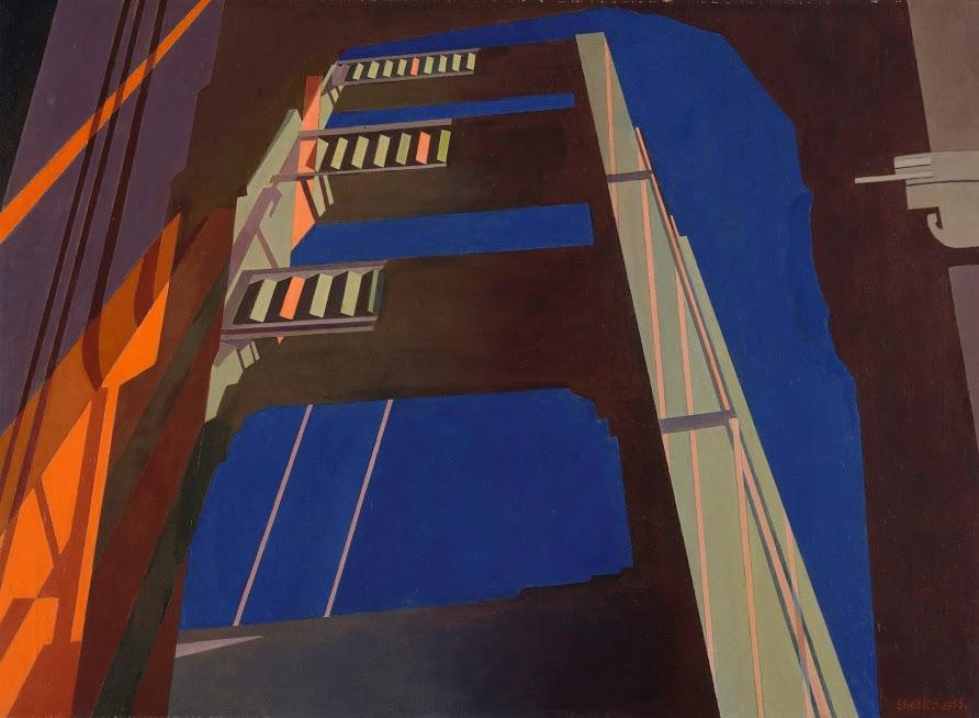 Charles Sheeler, "Golden Gate," 1955
