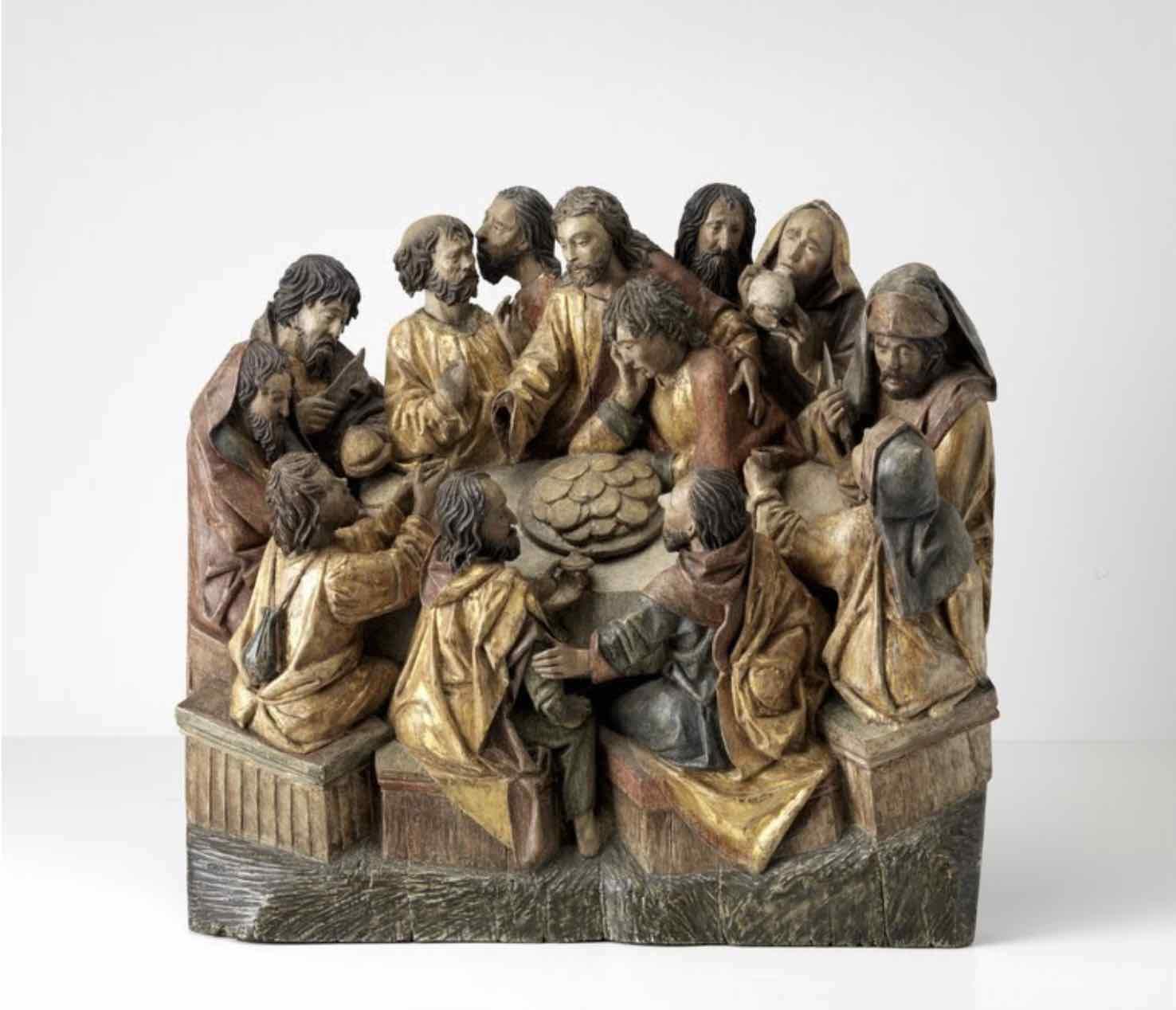 Adriaen van Wesel, The Last Supper (Het Laatste Avondmaal), c.1480 - 1490.