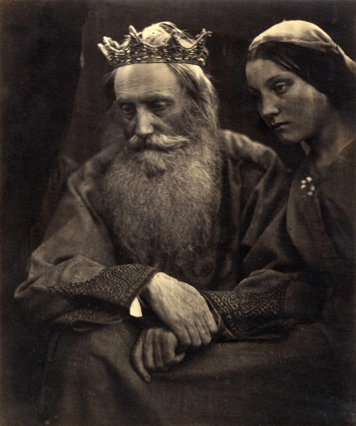Julia Margaret Cameron, King David and Bathsheba (Henry Taylor and Mary Hillier), 1869