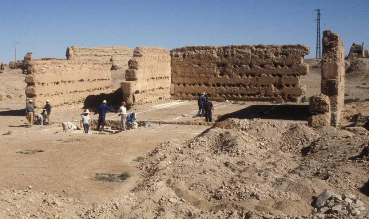 Excavations within the Sijilmasa mosque