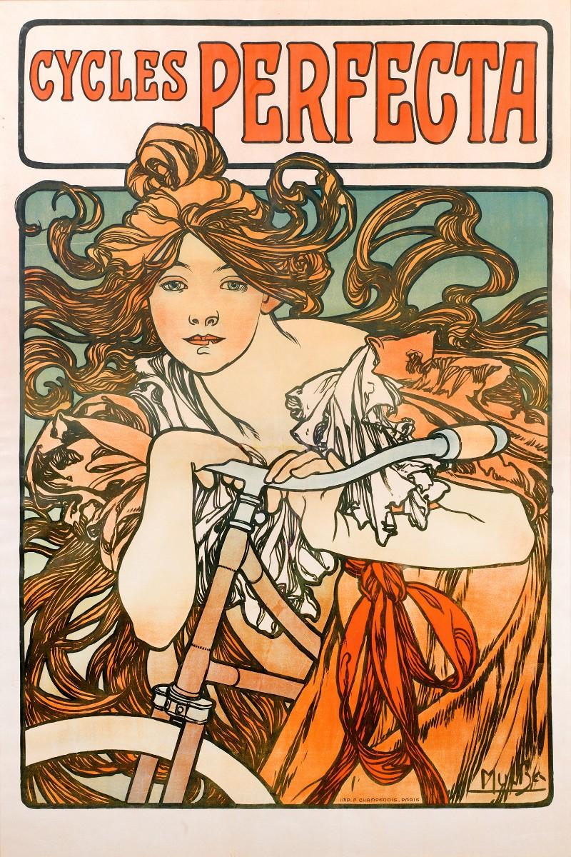 Alphonse Mucha, Cycles Perfecta, 1902