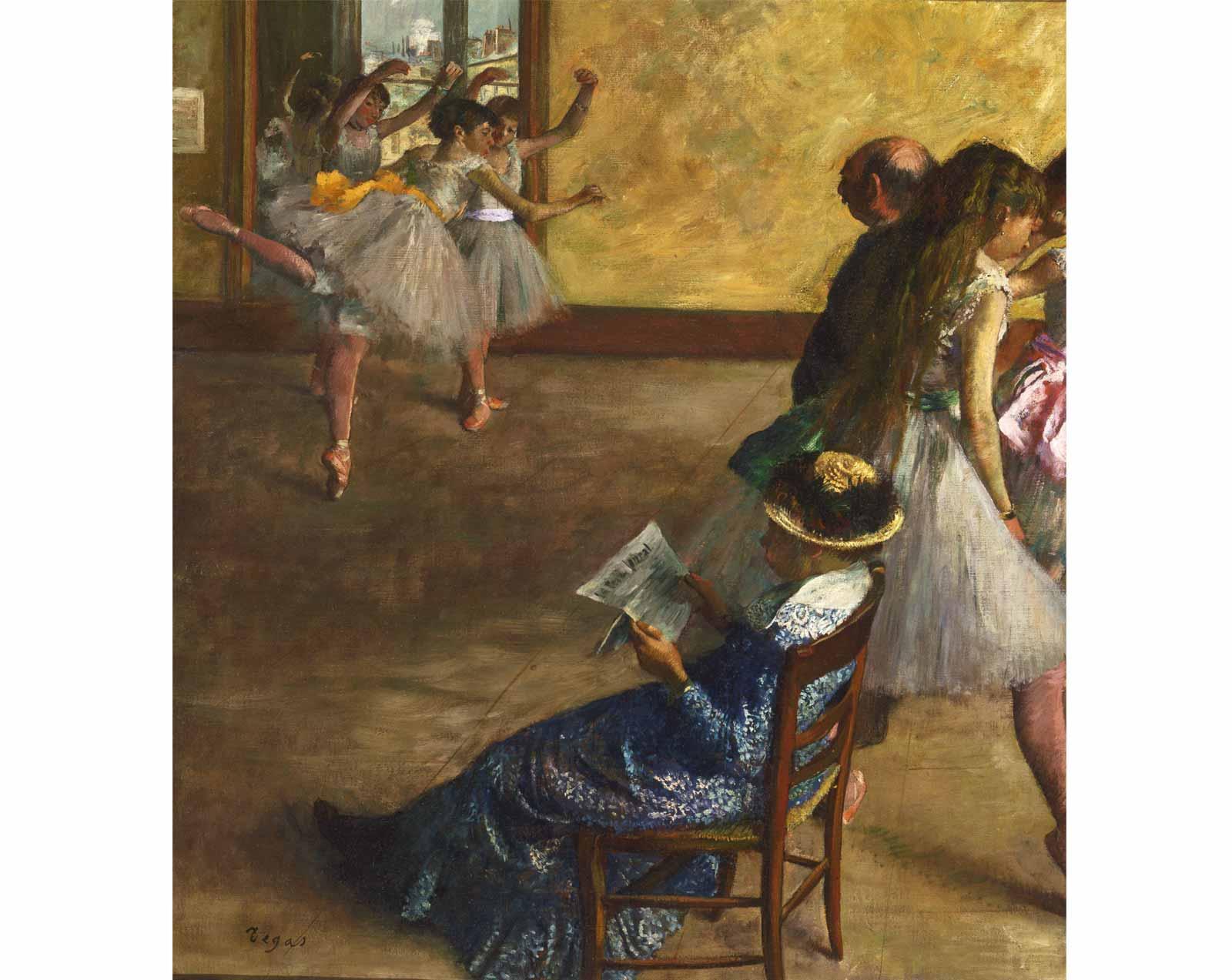 The Ballet Class, 1880-1881, by Hilaire-Germain-Edgar Degas