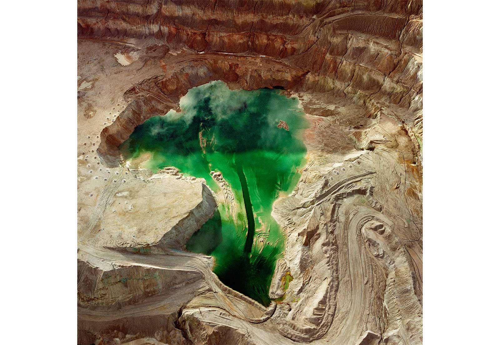 David Maisel, The Mining Project, Inspiration, Arizona 4, 1989.