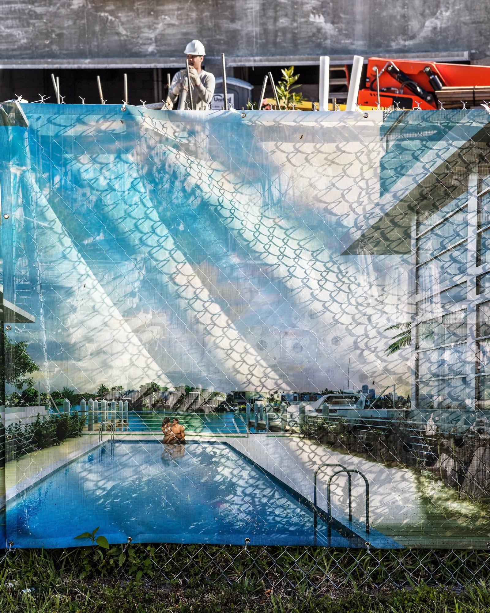 Anastasia Samoylova, Construction in Normandy Shores, 2017.