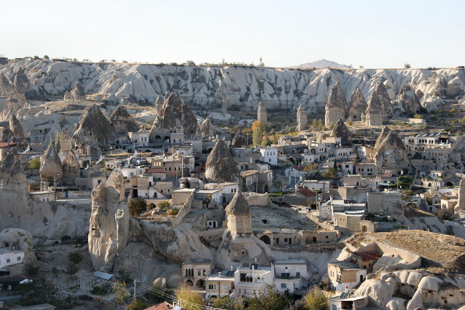 The Goreme Valley. Wikimedia Commons and Karsten Dorre.