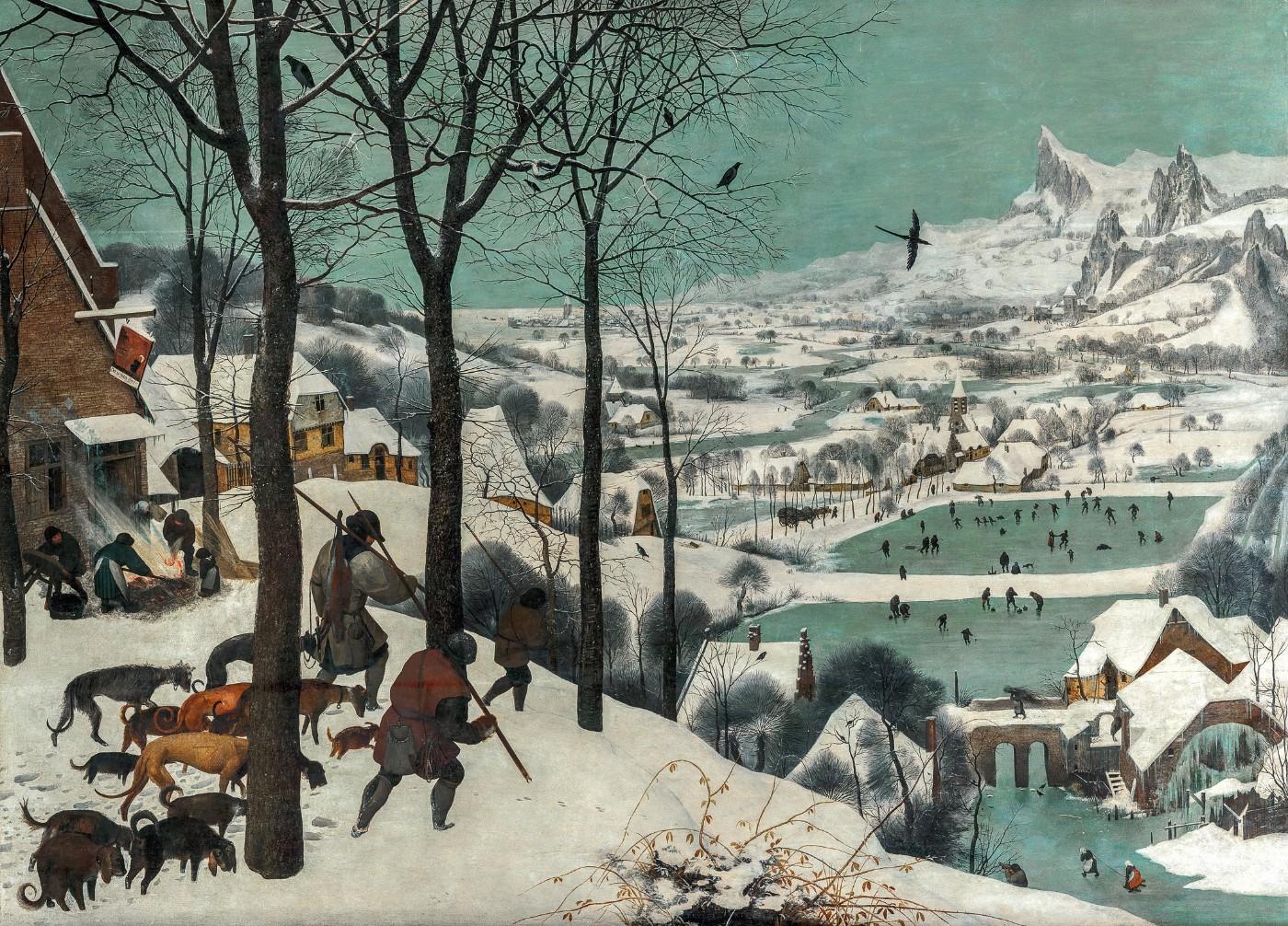 Pieter Bruegel the Elder, Hunters in the Snow, 1565