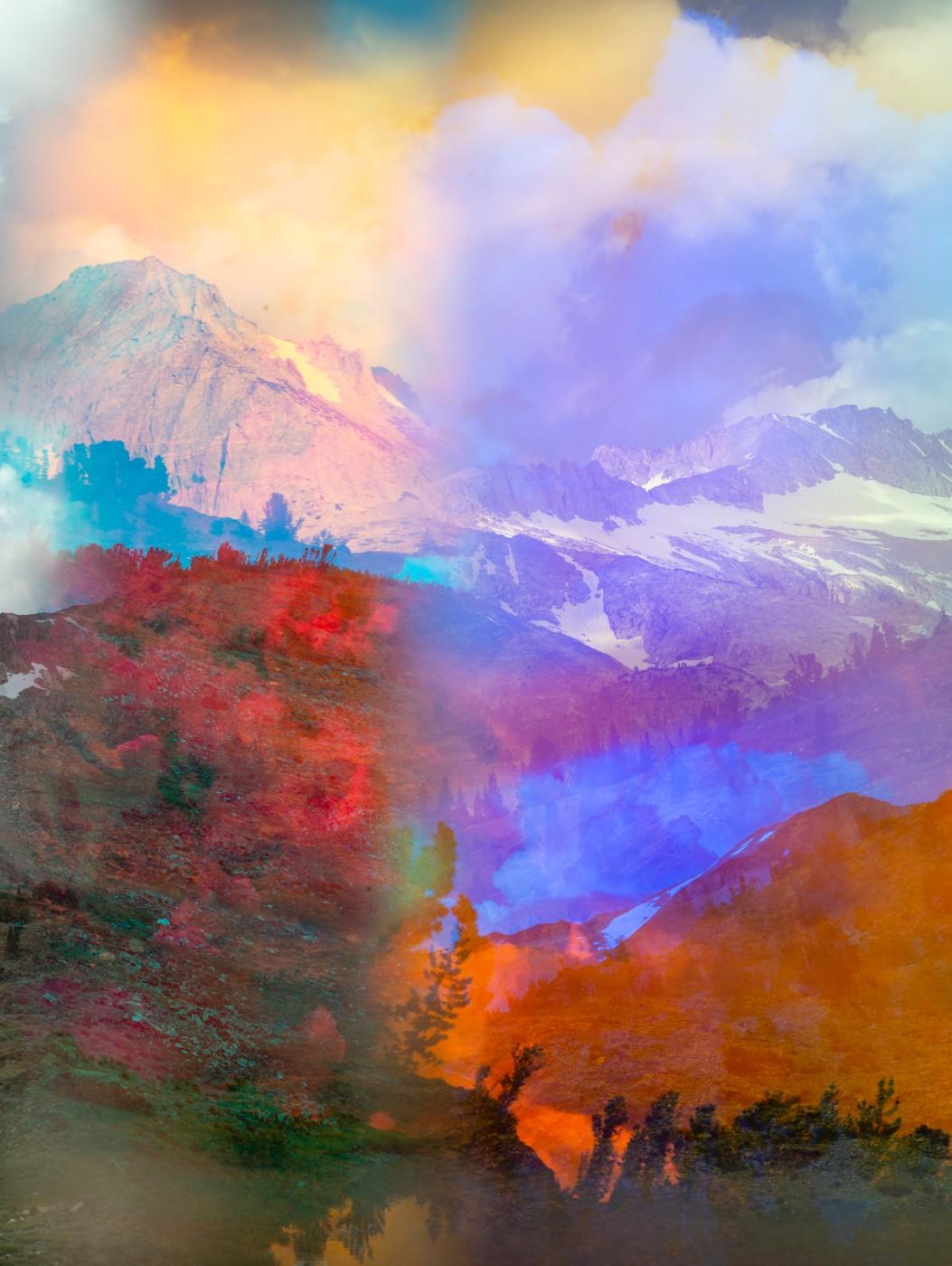 Terri Loewenthal, Psychscape 52 (North Peak, CA), 2018. Archival pigment print, 64 x 48 inches, Edition of 3 + 2AP.