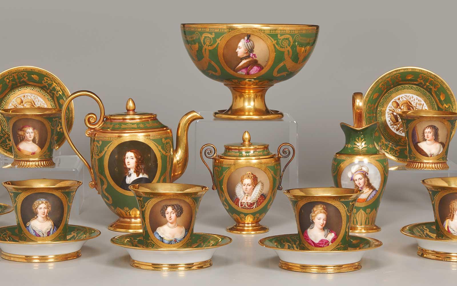 Tea Service of Famous Women