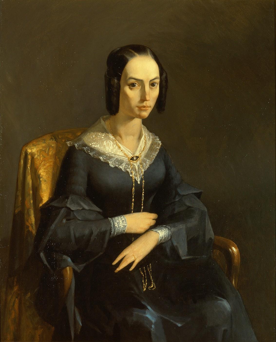 Jean-François Millet, The Comtesse of Valmont, c.1841