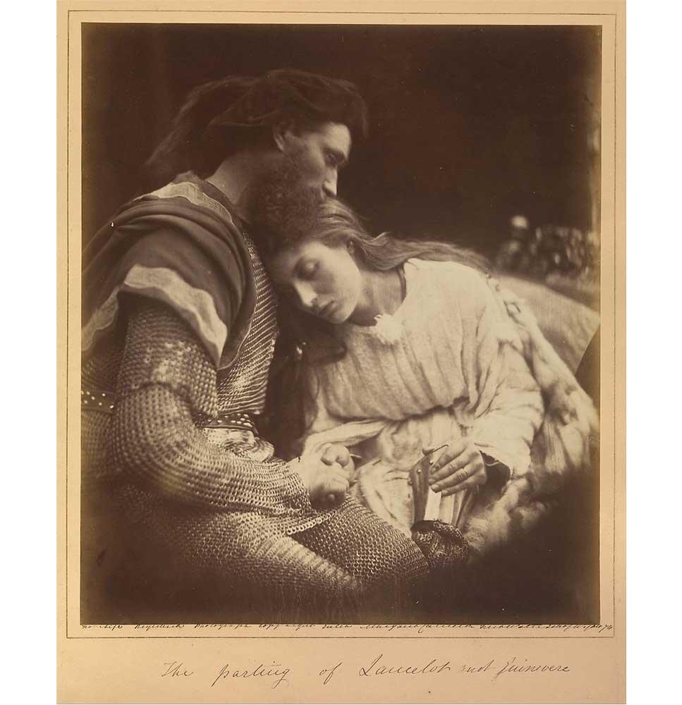 Julia Margaret Cameron, The Parting of Lancelot and Guinevere, 1874. 