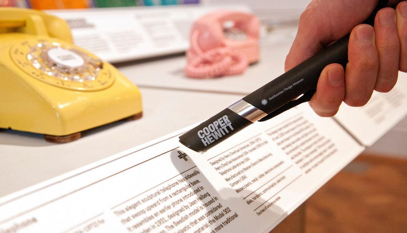 The Pen at the Cooper Hewitt Smithsonian Design Museum gives visitors new ways to interact with displays.