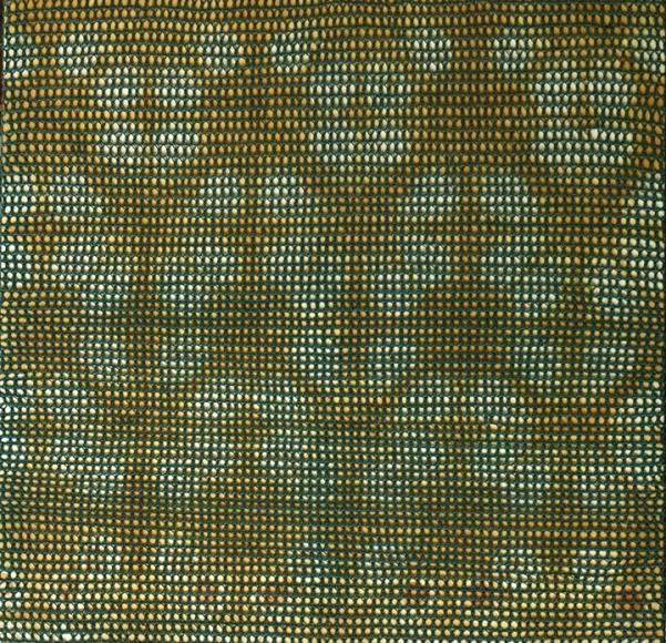 Shobha Broota, Untitled (Green Pattern), 2017