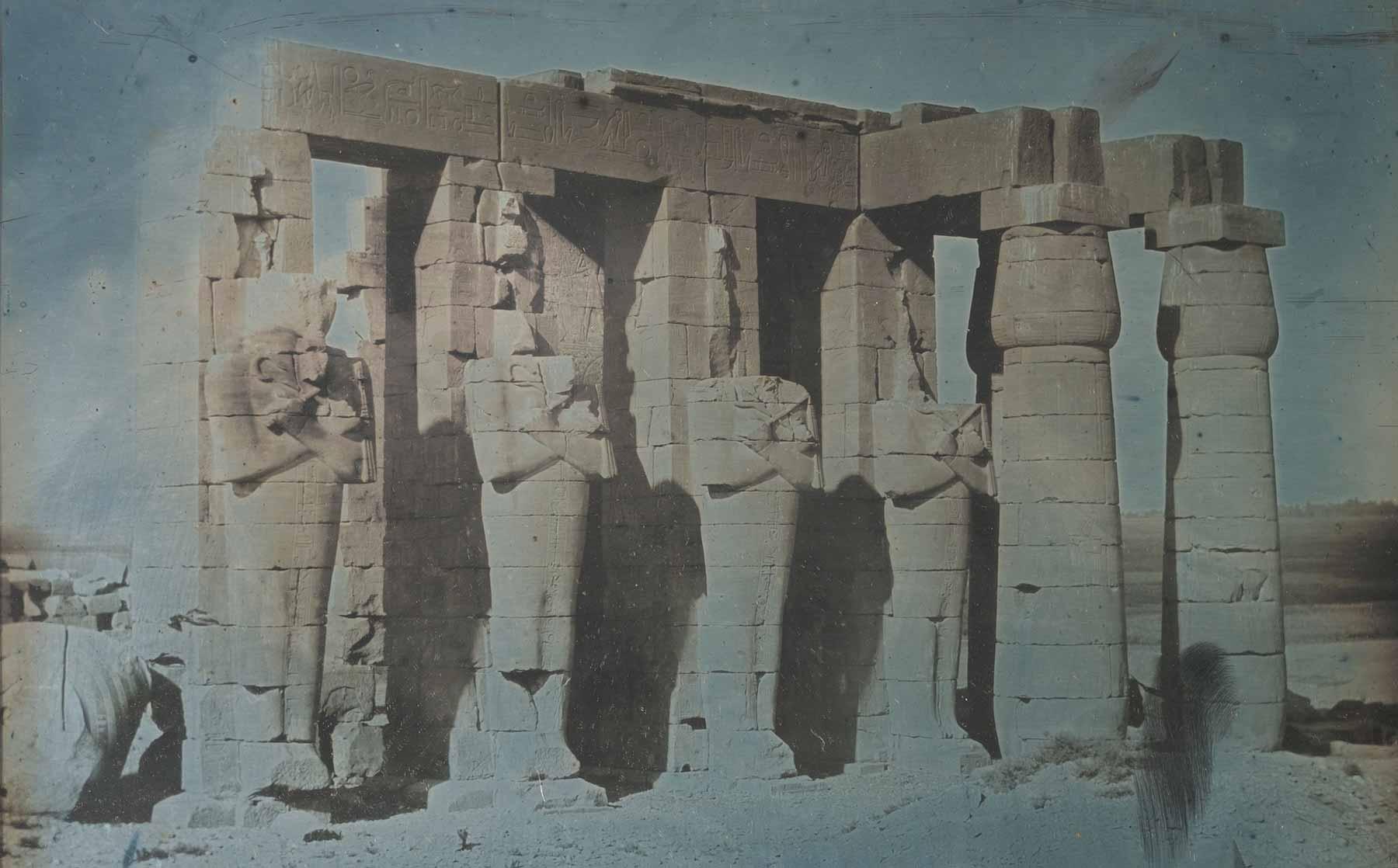 Girault de Prangey, “Ramesseum, Thebes” (1844)