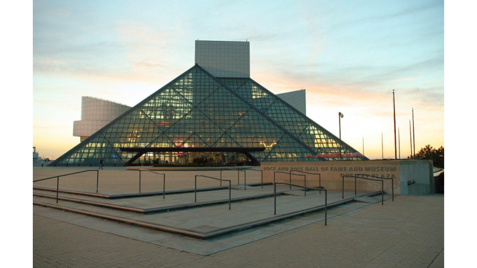 The Rock and Roll Hall of Fame, Cleveland, Ohio