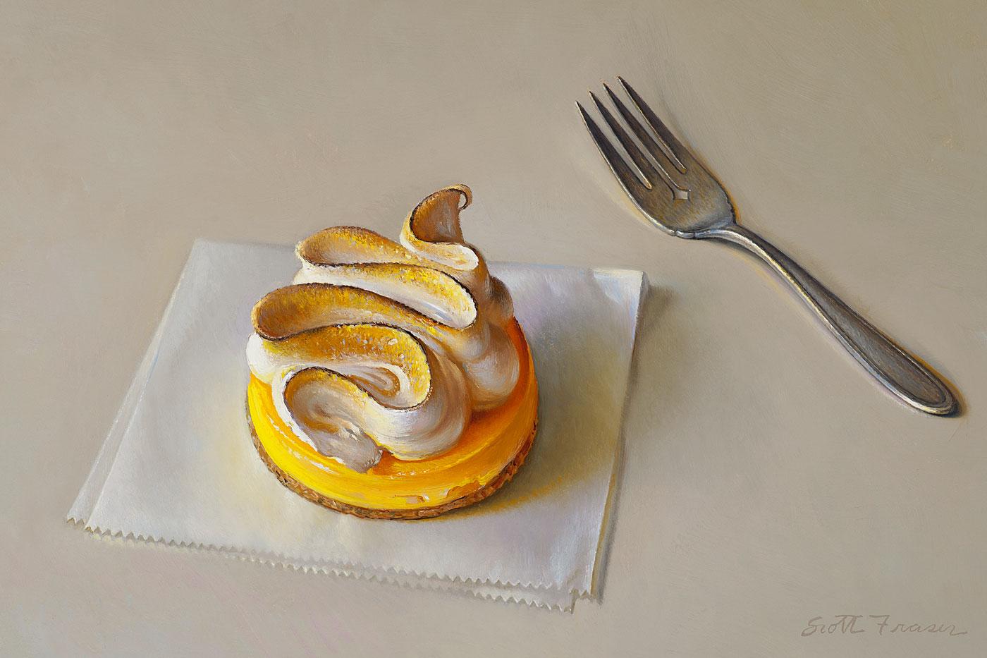 Scott Fraser realism painting Lemon Meringue