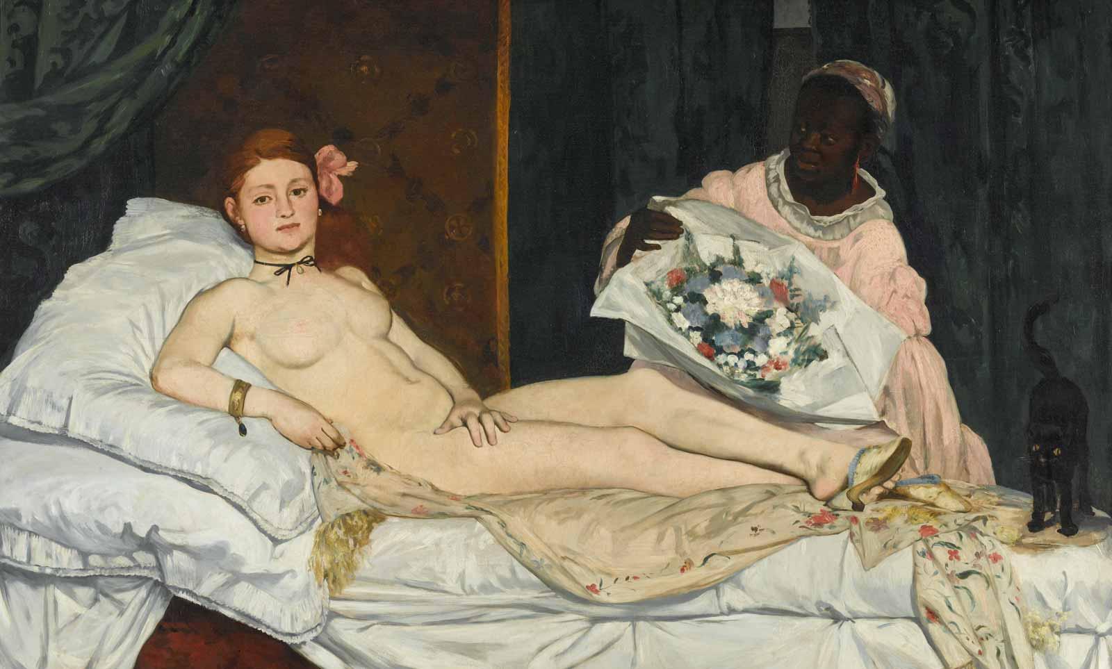 Edouard Manet (1832-1883), Olympia, 1863