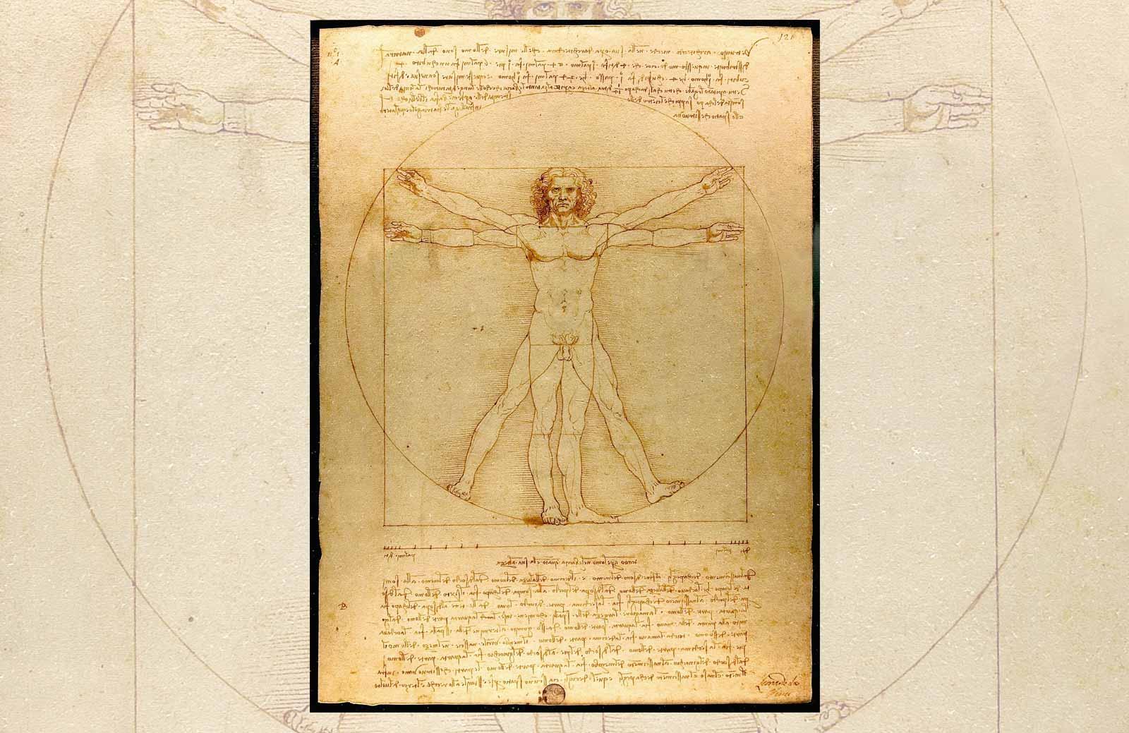 Leonardo da Vinci, Vitruvian Man, c. 1490.