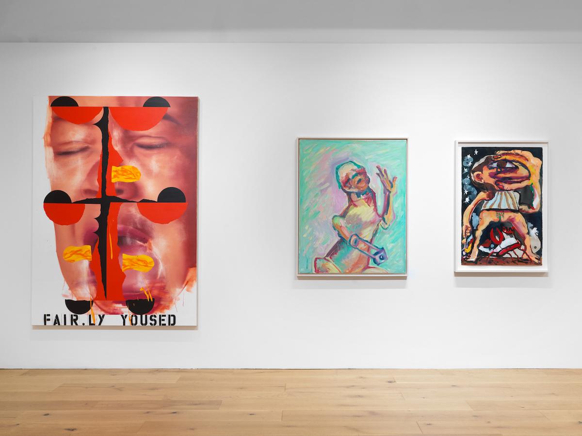 Installation view of Retinal Hysteria.
