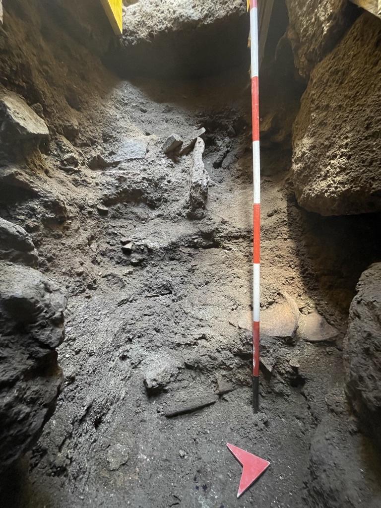 Some archaeological digging can become quite deep and difficult to maneauver in such as this area at the Vulci 3000 Project which measured well over 3 meters deep by the end of the 2021 season. 