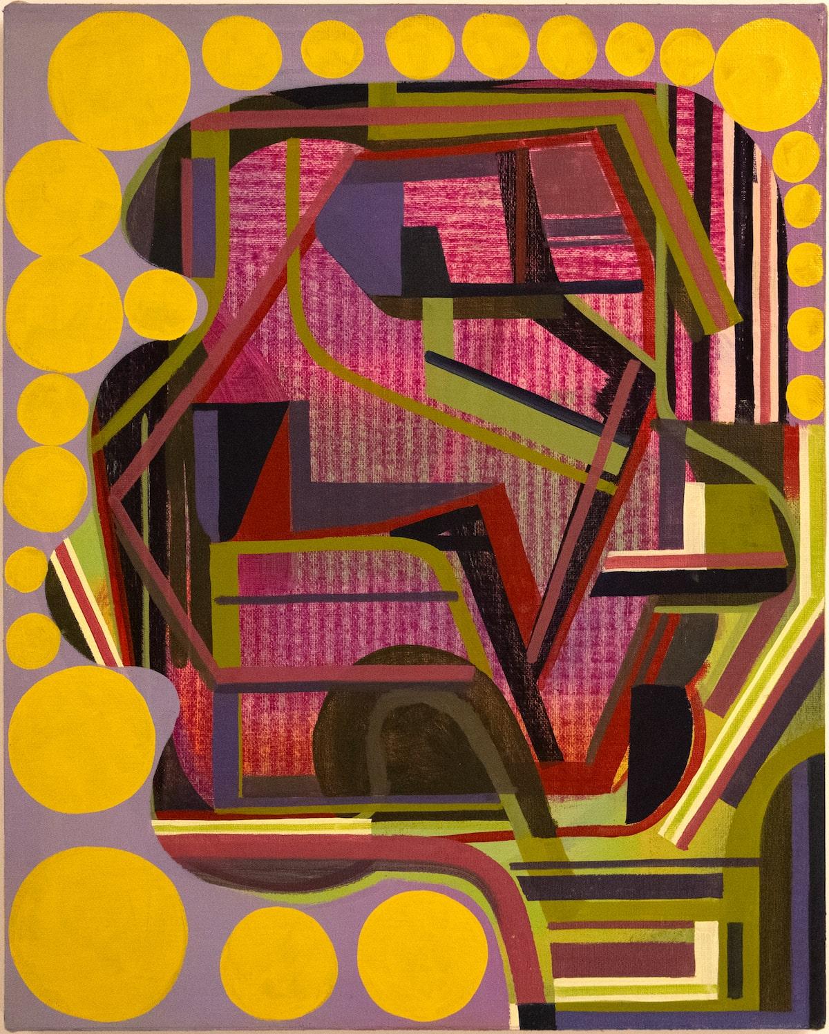 Tom Burckhardt Limelight, 2024 Oil on linen 20 x 16 inches