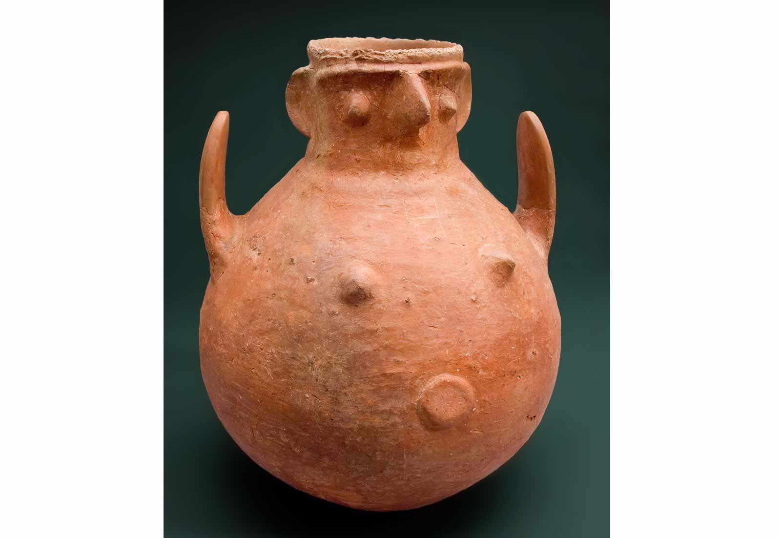 Terracotta face pot from Troy, c. 2550–1750BC.