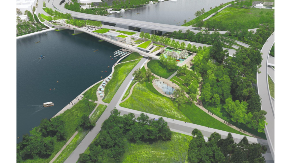 11th Street Bridge Park, Washington, D.C., USA, OMA and OLIN; reimagined 2016.