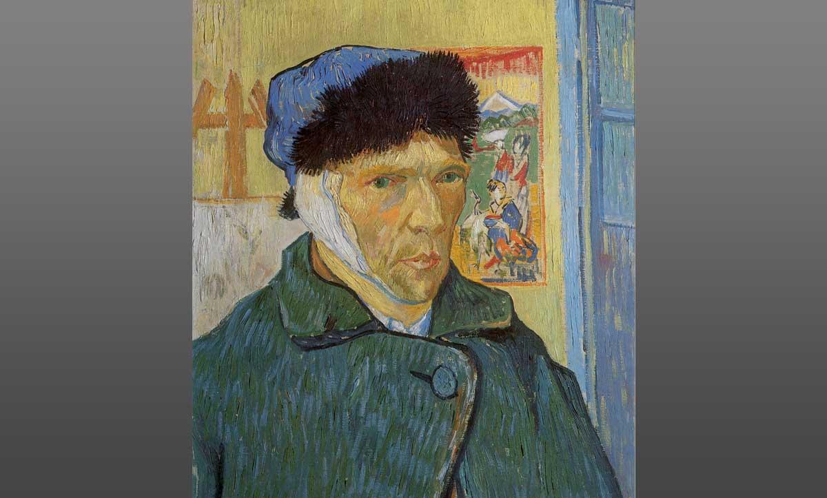 Vincent van Gogh, Self-Portrait with Bandaged Ear, 1889