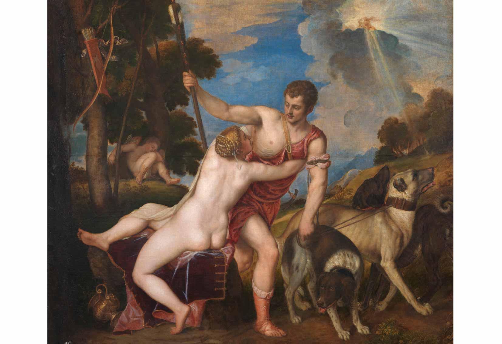 Titian, Venus and Adonis, 1554.