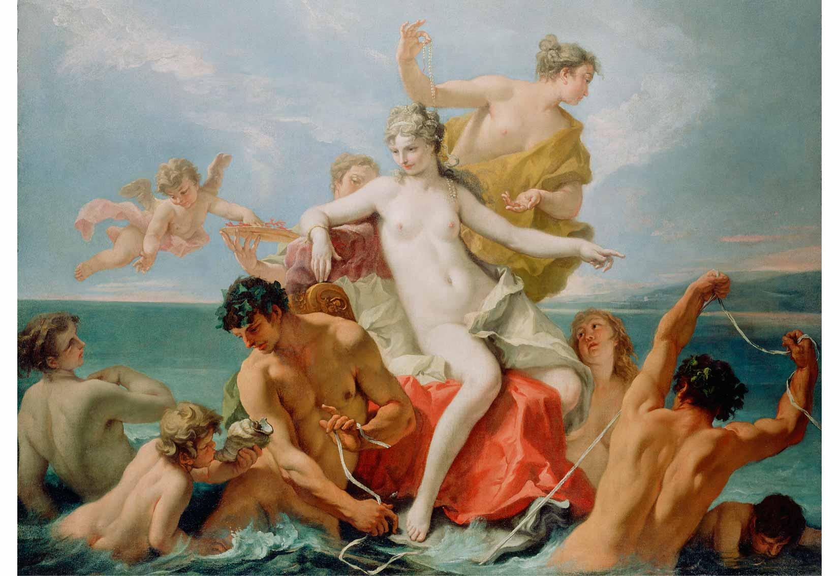 Sebastiano Ricci, Triumph of the Marine Venus, c. 1713.