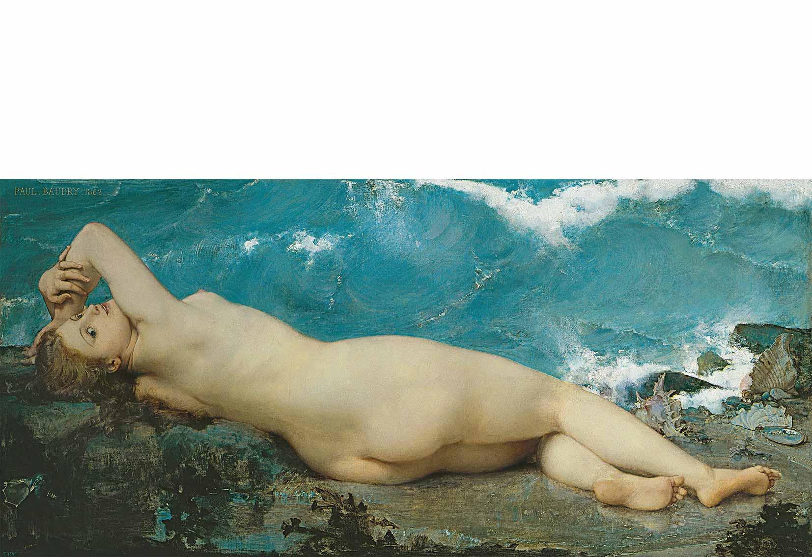 Paul-Jacques-Aimé Baudry, The Wave and the Pearl, 1862.